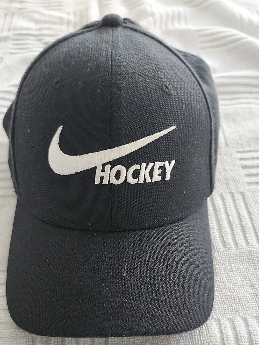Nike Black Hockey Swoosh Cap